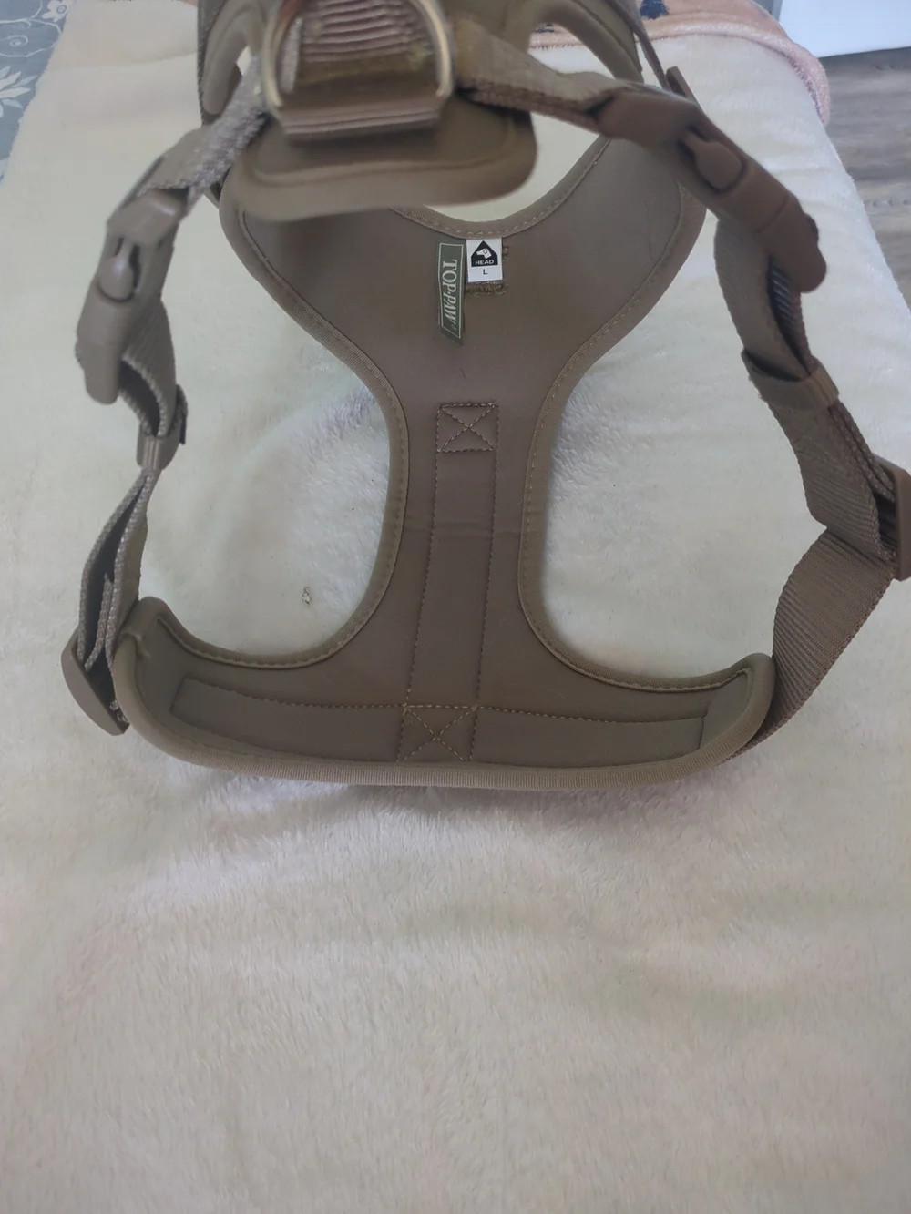 Top Dog Neutral Tan Padded Dog Harness - Picture 5 of 8